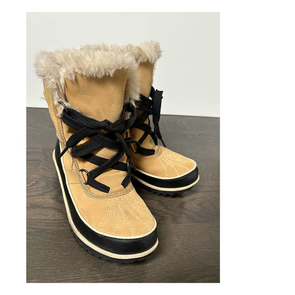 Sorel Tivoli II Suede Snow Boots - Women's Size US 6 - Picture 3 of 9